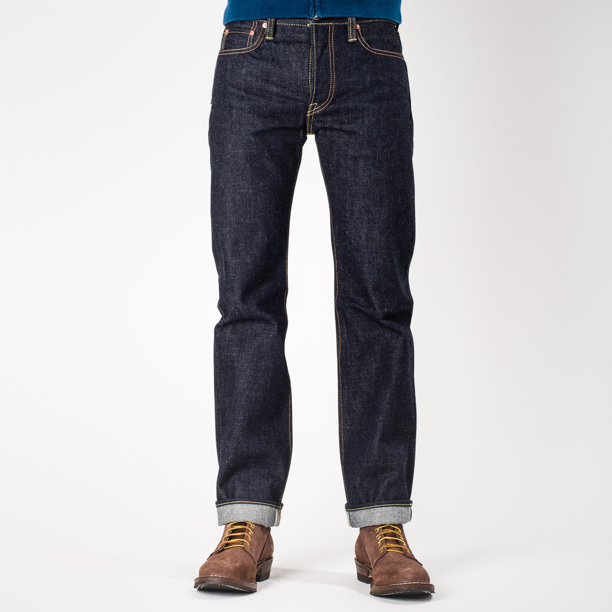 slim selvedge denim