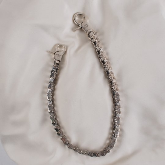Silver "Motorcycle Chain" Wallet Chain