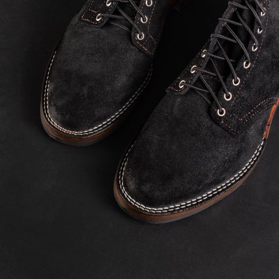 The Bootery/Wesco® - Black Rough-Out "Foot Patrol"
