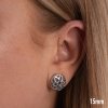 GOOD ART HLYWD Rosette Stud Earring - Sterling Silver