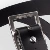 OGL Vintage Buckle Leather Belt - Black