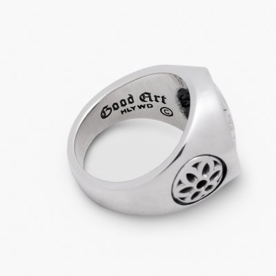 GOOD ART HLYWD Club Ring Single Tone Size Medium - Sterling Silver