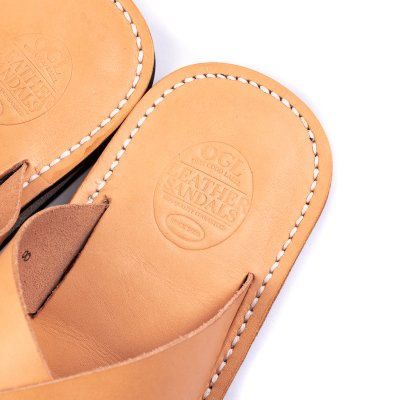 OGL X Dr. Sole Leather Cross Sandals