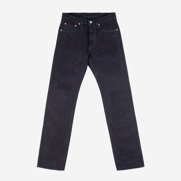 14oz Selvedge Denim Straight Cut Jeans - Indigo/Black