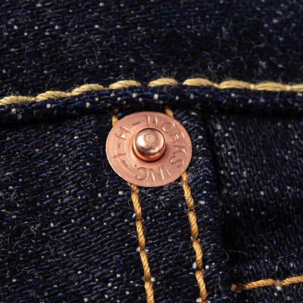 Iron Heart 18oz Vintage Selvedge Denim Straight Cut Jeans - Indigo