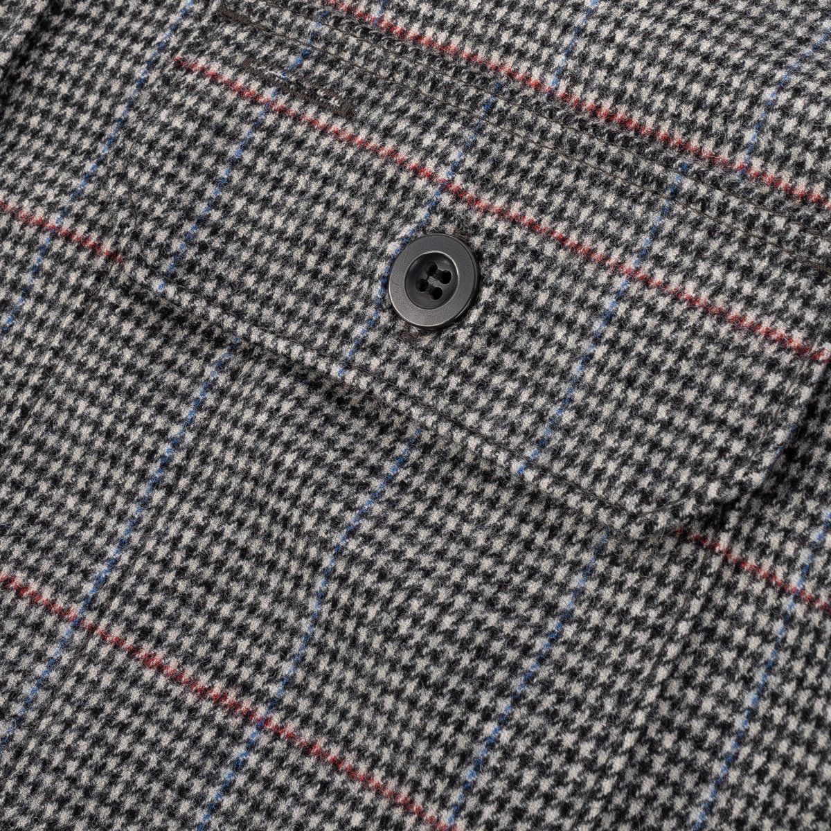 14oz Fox Brothers® Wool Piccadilly Houndstooth Check Flannel CPO